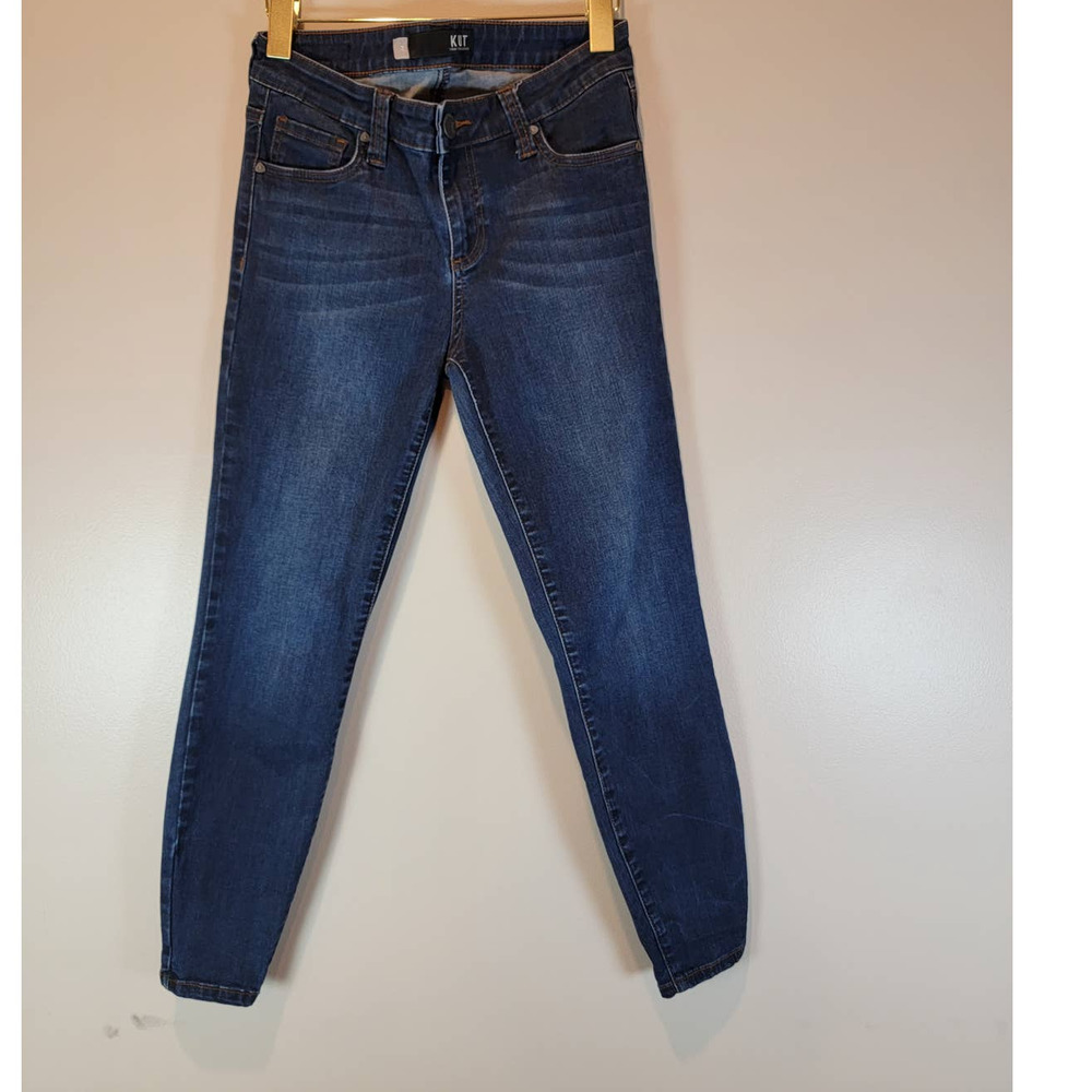 Kut from the Kloth Jeans Mid Rise Connie Ankle Skinny Denim